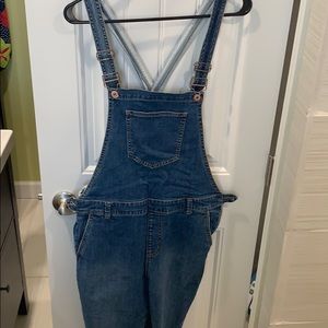 Forever 22 Denim Overalls